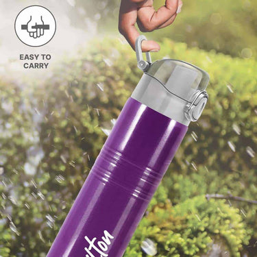 LXINDIA bottle MILTON Vogue 1000 Stainless Steel 750 ml Water Bottle Purple