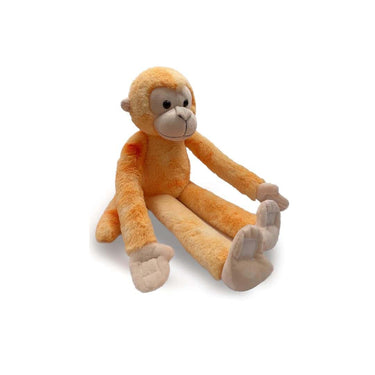 LXINDIA Toys Mirada Tie Dye Orange Cute Plush Stuffed Glitter Eye Monkey Soft Toy