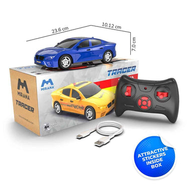 LXINDIA Toys Mirana Tracer Rechargeable High Speed Racing RC Car