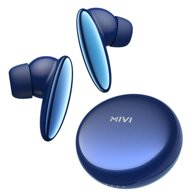 LXINDIA Earbuds Mivi DuoPods A750 Earbuds( Blue)