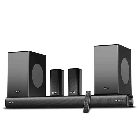 LX INDIA speaker Mivi Superbars Cinematic Premium (Black-Cinematic)