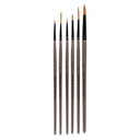 LXINDIA Painting Brush Mont Marte Gallery Series Brush Set Acrylic 6pce