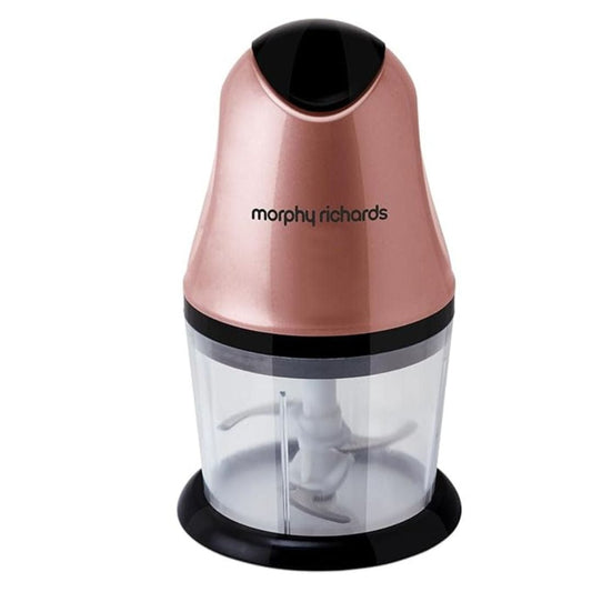 LX INDIA Chopper Morphy Richards 300 Watts Electric Chopper (Rose Gold)