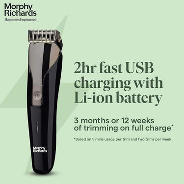 LXINDIA Trimmer Morphy Richards Kingsman Pro 12 in 1 grooming kit for men