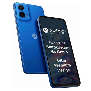 LXINDIA Smart phone Motorola G45 5G  4GB RAM 128GB Storage (Brilliant Blue)