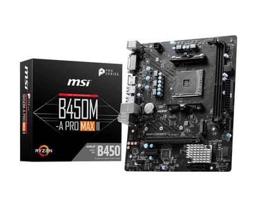 LXINDIA Motherboards MSI B450M-A PRO MAX II DDR4