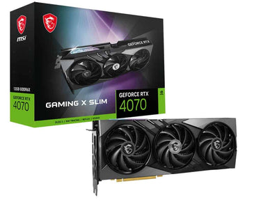 LXINDIA Graphics Card MSI GeForce RTX™ 4070 GAMING X SLIM 12G