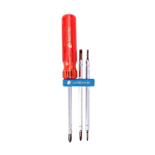 LXINDIA screw drivers MULTITEC SDK-600 – 6 in 1 Multibit Reversible Screwdriver Set