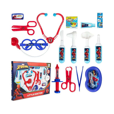 LXINDIA Toys Muren Spiderman Doctor set Toys for Kids (15 Pieces)