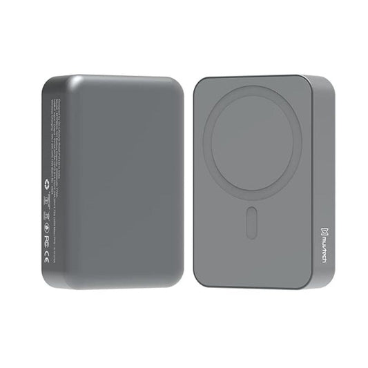 LX INDIA Power Bank Muvtech Tank 20000mAh Aluminium Body Powerbank 15W (Grey)