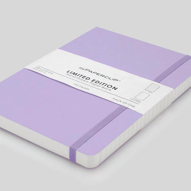 LXINDIA Note pad myPAPERCLIP Limited Edition Notepad A5 192 Pages Lilac