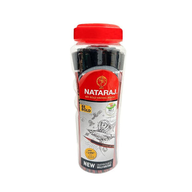 LXINDIA Pencil Nataraj 621 Pencil Jar Pack Of 50 Black