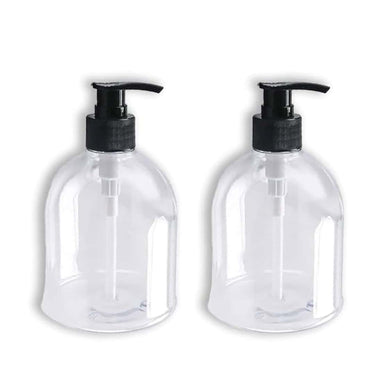 LXINDIA Shampoo Dispenser Naturegoon Empty Plastic Shampoo Dispenser (Pack of 2)