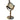 LX INDIA Antique Table clock NAUTICAL COLLECTION Antique Brass Rounded Shape Table Clock (Brass)