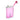 LX INDIA Water Bottle Pink Nayasa Zelda 450 ml Notebook Water Bottle