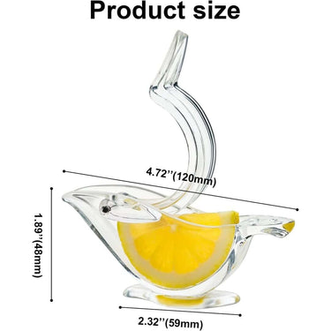 LXINDIA kitchen tool New Acrylic Manual Lemon Slice Squeezers