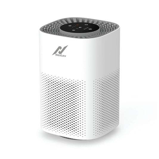 LX INDIA Smart Air Purifier NexLev Smart Air Purifier | Home & Office Use upto 200 sq ft | True HEPA 13 Filter | Eliminate 99.99% Virus Dust Smoke Odor Pollen Allergens & Pollutants | Long Filter Life | 3 Year Warranty | AP220