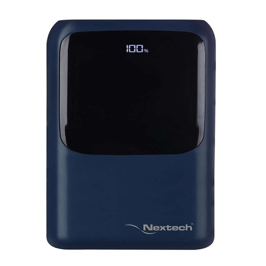LX INDIA Power Bank Blue Nextech Astro PDQC 22.5W | 20000mAh Fast Charging Power Bank | Dual Output (PD+USB) (Blue)