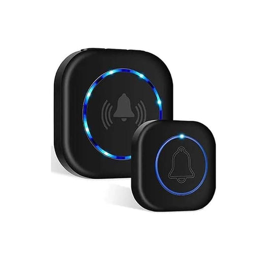 LX INDIA Wireless Door Bell Nik case  Wireless Door Bell for Home and Office, Black