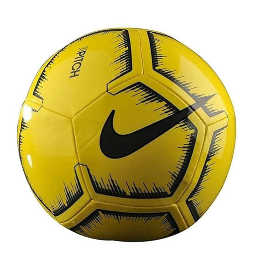 LX INDIA Football Nike Nk Ptch-Fa18 Soccer Ball (Opti Yellow / Opti Yellow / Anthracite)