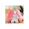 LXINDIA Toys Niku Rabbit with Chain Reversible Bunny Rabbit Soft Stuffed Toys