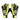 LX INDIA Football Glove Small Nivia Air Strike Goalkeeper Gloves (Black Green)