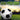 LXINDIA Football Nivia B&W Football, Thermobond, 32 Panels, Suitable for Soft & Wet Ground Size-5 (Black and White)