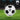 LXINDIA Football Nivia B&W Football, Thermobond, 32 Panels, Suitable for Soft & Wet Ground Size-5 (Black and White)