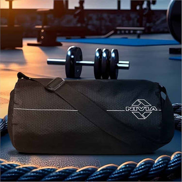 LXINDIA Gym Bags NIVIA Basic Duffle Polyester Bag Gym Bags