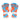 LX INDIA Football Glove Small Nivia Blaze Synthetic Goalkeeper Gloves (Orange Black)