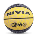 LXINDIA Basket Ball Nivia Graffiti Basketball Rubberized Moulded Panel 8