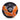 LXINDIA Football Nivia Mercury Football (Size - 5) 12 Panel (Black/Orange)