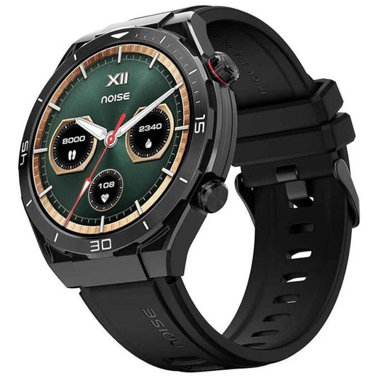 LX INDIA Smart Watch Midnight Black Noise Active 2 Smart Watch with 1.46 AMOLED Display, Upto 10 Days Battery, Premium Metal Build with Sleek Dial