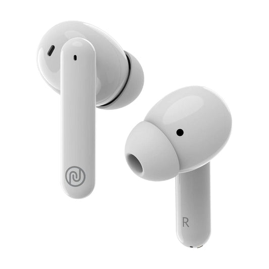 LX INDIA Earbuds Pearl White Noise Air Buds Pro Bluetooth Truly Wireless in Ear Earbuds with Active Cancellation