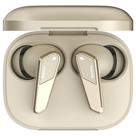 LX INDIA ear buds Noise Buds N1 Pro in Ear Truly Wireless Earbuds with Metallic Finish - Chrome Beige