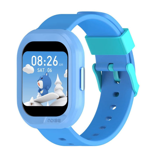 LX INDIA Watch Noise Champ 2 Kids Smart Watch with Waterproof, Activity Tracker, in-Built Games, School Mode for Boys and Girls (Frozen Blue)