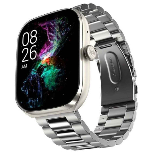 LX INDIA Smart Watch Elite silver Noise ColorFit Ore Smart Watch with Largest-Ever 2.1" AMOLED Display with Ultra Thin Bezels
