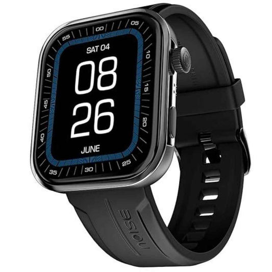 LX INDIA Smart Watch Noise ColorFit Pro 5 Max 1.96" AMOLED Display Smart Watch - Jet Black