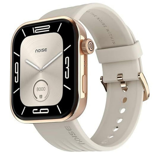 LX INDIA Smart Watch Noise Colorfit Pro 5 Smart Watch 1.85" AMOLED Display, BT Calling (Starlight Gold)