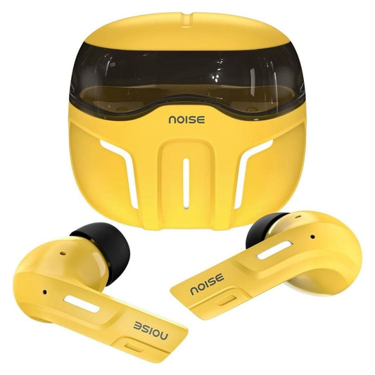 LX INDIA Earbuds Noise Newly Launched Buds Trooper in-Ear True Wireless Earbuds - Fiery Yellow