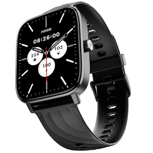LX INDIA Smart Watch Noise Newly Launched Quad Call 1.81" Display, Bluetooth Calling Smart Watch (Jet Black)