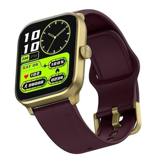 LX INDIA Smart Watch gold wine Noise Pro 4 GPS Smart Watch with GPS Built-in, Advanced Bluetooth Calling tech,1.85" Display