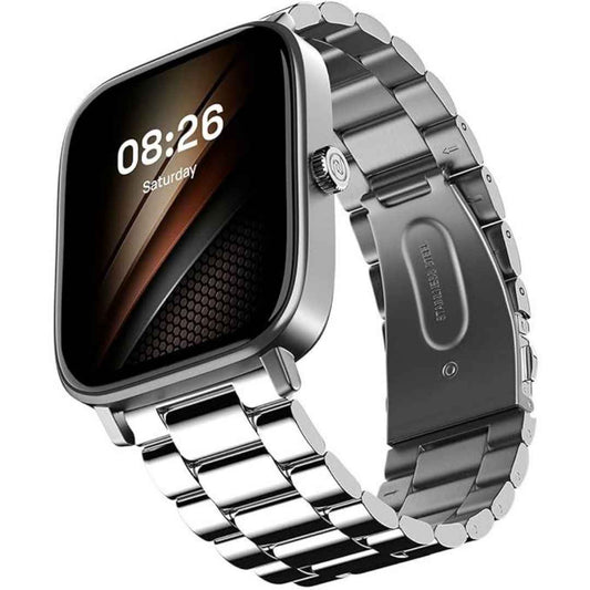 LX INDIA Smart Watch Elite silver Noise Pulse 2 Pro [New Launch] 1.8" Vibrant Display, Bluetooth Calling Smart Watch for Men & Women
