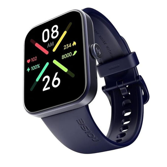 LX INDIA Smart Watch Midnight Blue Noise Pulse Go Buzz Smart Watch with Advanced Bluetooth Calling