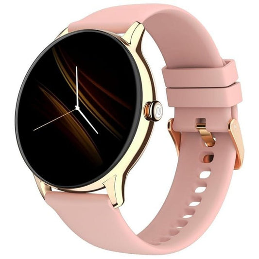 LX INDIA Smart Watch rose pink Noise Twist Go Round dial Smartwatch with BT Calling