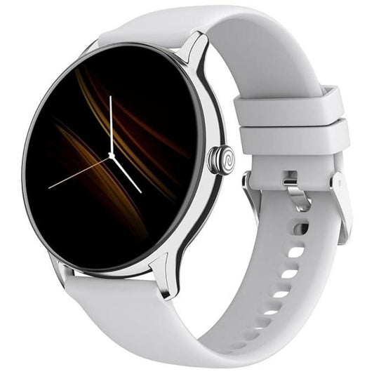 LX INDIA Smart Watch sliver grey Noise Twist Go Round dial Smartwatch with BT Calling