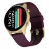 LXINDIA Smart Watch Noise Twist Round dial Smart Watch- Gold wine