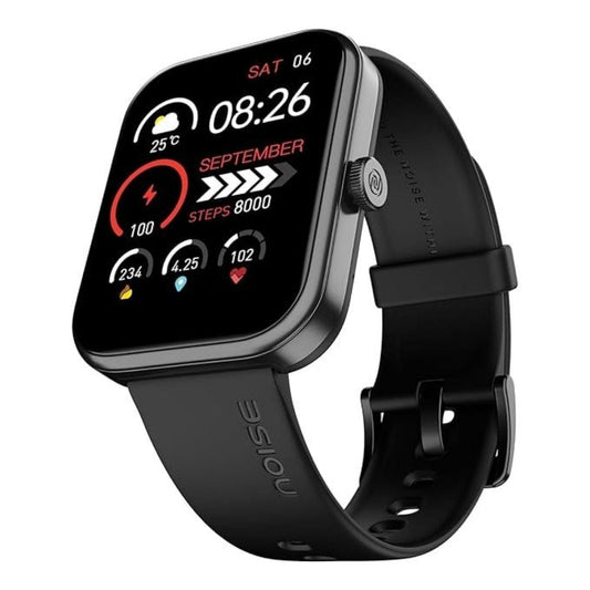 LX INDIA Smart Watch Noise x FITPASS Pulse Grand 3 with 1.85" HD Display, Bluetooth Calling Smart Watch for Men & Women (Midnight Black)