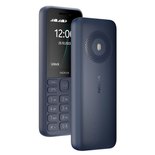 LXINDIA Keypad Phone Nokia 130 Music | Built-in Powerful Loud Speaker | Big 2.4” Display | Blue
