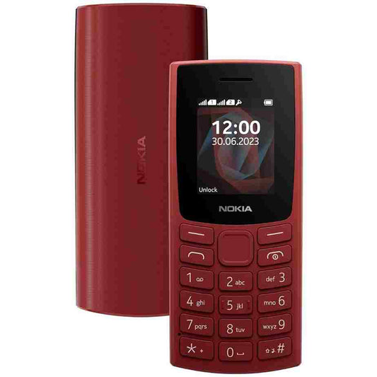 LX INDIA Keypad Phone Red Nokia All-New 105 Dual Sim Keypad Phone